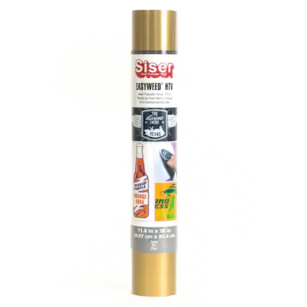 Siser Easyweed HTV Vinyl - Gold - NWT